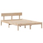 vidaXL Cadre de lit sans matelas 150x200 cm bois de pin massif