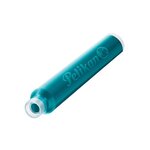 Etui de 6 cartouches d'encre 4001 TP/6 Turquoise PELIKAN