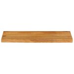 vidaXL Dessus de table à bord vivant 80x40x3 8 cm bois massif manguier