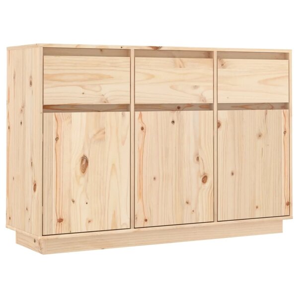 vidaXL Buffet 110x34x75 cm Bois massif de pin