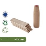 Pack and Move - Lot de 6 Protection Bouteilles Carton - 180 L - Protection Déménagement et Expédition - Emballer Bocaux Bouteilles