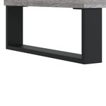vidaXL Tables de chevet 2 Pièces sonoma gris 40x35x69 cm bois ingénierie