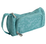 Trousse maïa multi-compartiments polyester recyclé - x 6 - exacompta