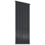 vidaXL Cabanons de jardin Anthracite 103 x 74 x 200 cm Métал
