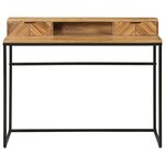 vidaXL Bureau 110x50x87 cm en bois massif d'acacia