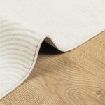 vidaXL Tapis IZA poils courts style scandinave crème 140x200 cm