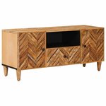 vidaXL Armoires de rangement avec tiroir Marron 105 x 33 5 x 46 cm