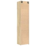 vidaXL Armoire de rangement mince chêne sonoma 50x42 5x225 cm