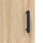 vidaXL Buffet chêne sonoma 100x36x60 cm bois d'ingénierie