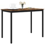 vidaXL Table de salle à manger / Table de repas Bois d'ingénierie