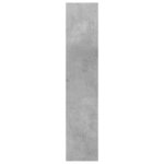 vidaXL Étagère murale Gris béton 90x16x78 cm Bois d’ingénierie