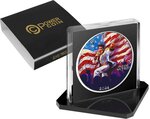 Pièce de monnaie en Argent 1 Dollar g 31.1 (1 oz) Millésime 2024 AmericArt ELVIS PRESLEY