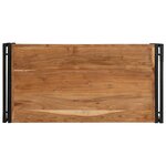 vidaXL Table basse 100x50x35 cm bois massif d'acacia