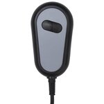 vidaXL Fauteuil inclinable électrique Noir Tissu