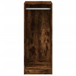 vidaXL Garde-robe chêne fumé 48x41x102 cm bois d'ingénierie