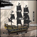 Mould King 13199 - Le bateau de pirate