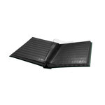 Classeur Premium cuir 64 pages pour timbres. Couleur - Vert