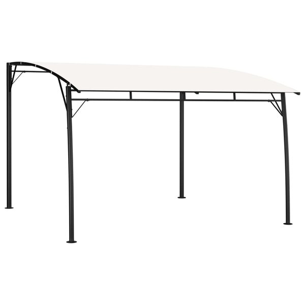 vidaXL Auvent pare-soleil de jardin 3x3x2 55 m Crème