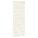 vidaXL Store zèbre beige marbré largeur du tissu 50 9 cm polyester
