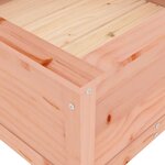 vidaXL Jardinière 82 5x82 5x39 cm bois massif douglas