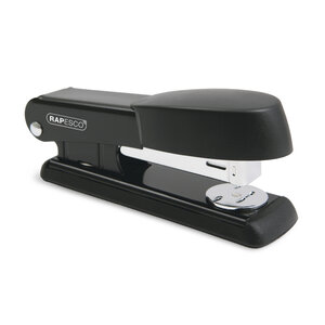 Agrafeuse Bowfin 535 Demi-Bande Éco 26/6 mm 25 Feuilles Noir RAPESCO
