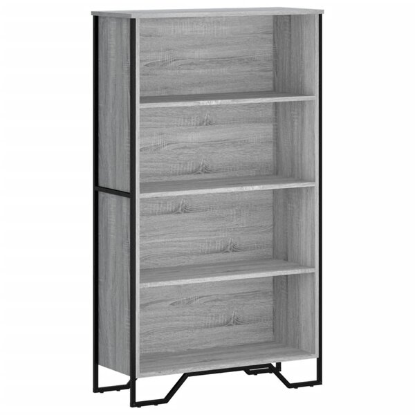 vidaXL Bibliothèque sonoma gris 80x31x137 5 cm bois d'ingénierie