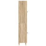 vidaXL Ensemble de Meubles 2 Pièces Chêne Sonoma Bois d'ingénierie