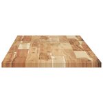 vidaXL Étagères flottantes 4 Pièces 160x40x2 cm acacia massif à l'huile