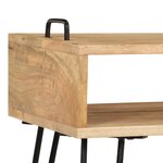 vidaXL Table basse Bois de manguier massif 100x60x45 cm