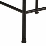vidaXL Tabourets de bar lot de 2 Pièces bois massif manguier brut