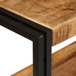 vidaXL Table console Marron 160 x 33 x 75 cm bois de manguier massif