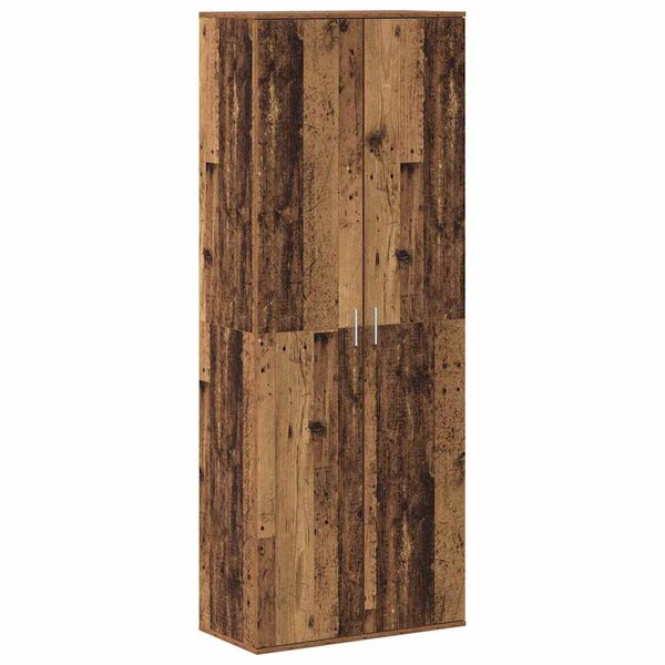 vidaXL Meuble Bois Ancien 70 x 35 x 180 cm Bois d'ingénierie