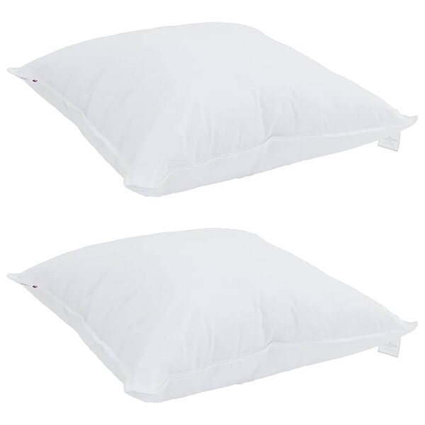 vidaXL Duvet d'hiver avec oreiller 3 Pièces Blanc 200 x 200 cm Microfibre