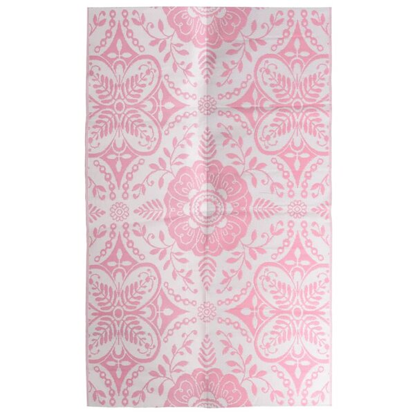 vidaXL Tapis d'extérieur Rose 160x230 cm PP