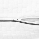 vidaXL Coussin de sommeil Uni Blanc 30 x 50 x 9 cm