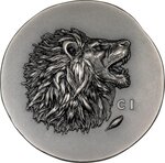 Monnaie LEON Numismatic Icons 1 Oz Argent 5$ Cook Islands 2025 (PRÉCOMMANDE)