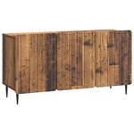 vidaXL Meuble TV Bois ancien 99 x 34 5 x 52 cm Bois d'ingénierie