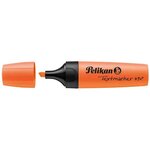 Surligneur Textmarker 490 Pte biseautée 1 - 5 mm Orange fluo x 3 PELIKAN