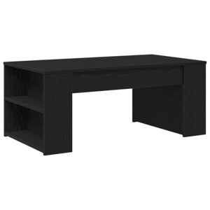 vidaXL Table basse Chêne noir 102 x 55 x 42 cm Bois d'ingénierie
