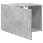 vidaXL Armoire murale gris béton 50x42 5x40 cm bois d'ingénierie