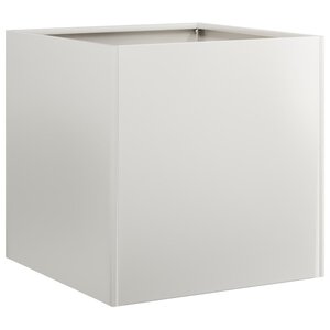 vidaXL Jardinière 40x40x40 cm acier inoxydable