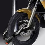 Antivol moto Chaîne en acier cémenté de 10 mm x 1 m