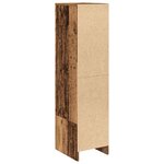vidaXL Buffet haut 29 5x34x119 5 cm vieux bois bois d'ingénierie