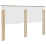 vidaXL Tête de lit Chêne Sonoma 160 cm Bois d'ingénierie