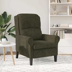 vidaXL fauteuil Vert armée 76 x 94 x 102 cm Cuir synthétique