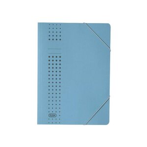 chemise à élastique chic, en carton, A4, rouge ELBA