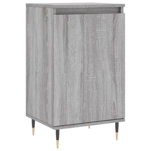 vidaXL Buffet sonoma gris 40x35x70 cm bois d'ingénierie
