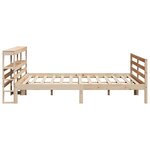 vidaXL Cadre de lit sans matelas 180x200 cm bois massif de pin