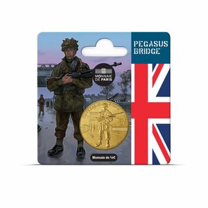 80 ans du D-DAY - Monnaie de 1/4€ - Pegasus Bridge