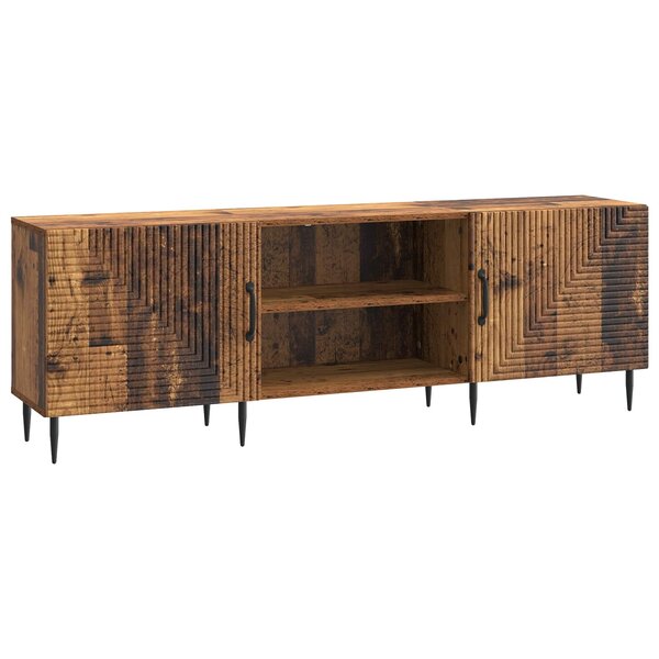 vidaXL Meuble TV Bois ancien 150 x 31 x 50 cm Bois d'ingénierie